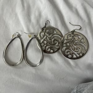 Silver Earrings Lot 2